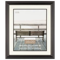 Flash Sale ⭐ 6 Pack: Black Rope 16" x 20" Frame with Mat, Home by Studio Décor® by Studio Decor ✔️