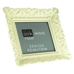 Promo ❤️ Mini White Ornate Tabletop Frame by Studio Décor® by Studio Decor 👍