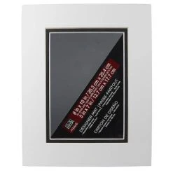 Outlet ❤️ 8" x 10" Double Mat By Studio Décor®, 5" x 7" Opening by Studio Decor 🔔 -Studio Decor shop 10445402