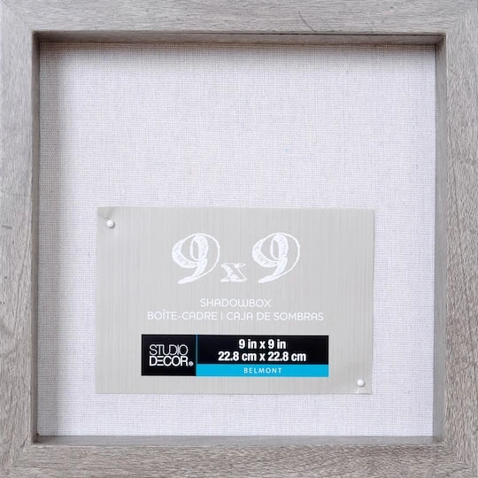 Brand new ✔️ Gray Belmont Shadow Box By Studio Décor® by Studio Decor ✨ 9 Brand new ✔️ Gray Belmont Shadow Box By Studio Décor® by Studio Decor ✨ - Image 9