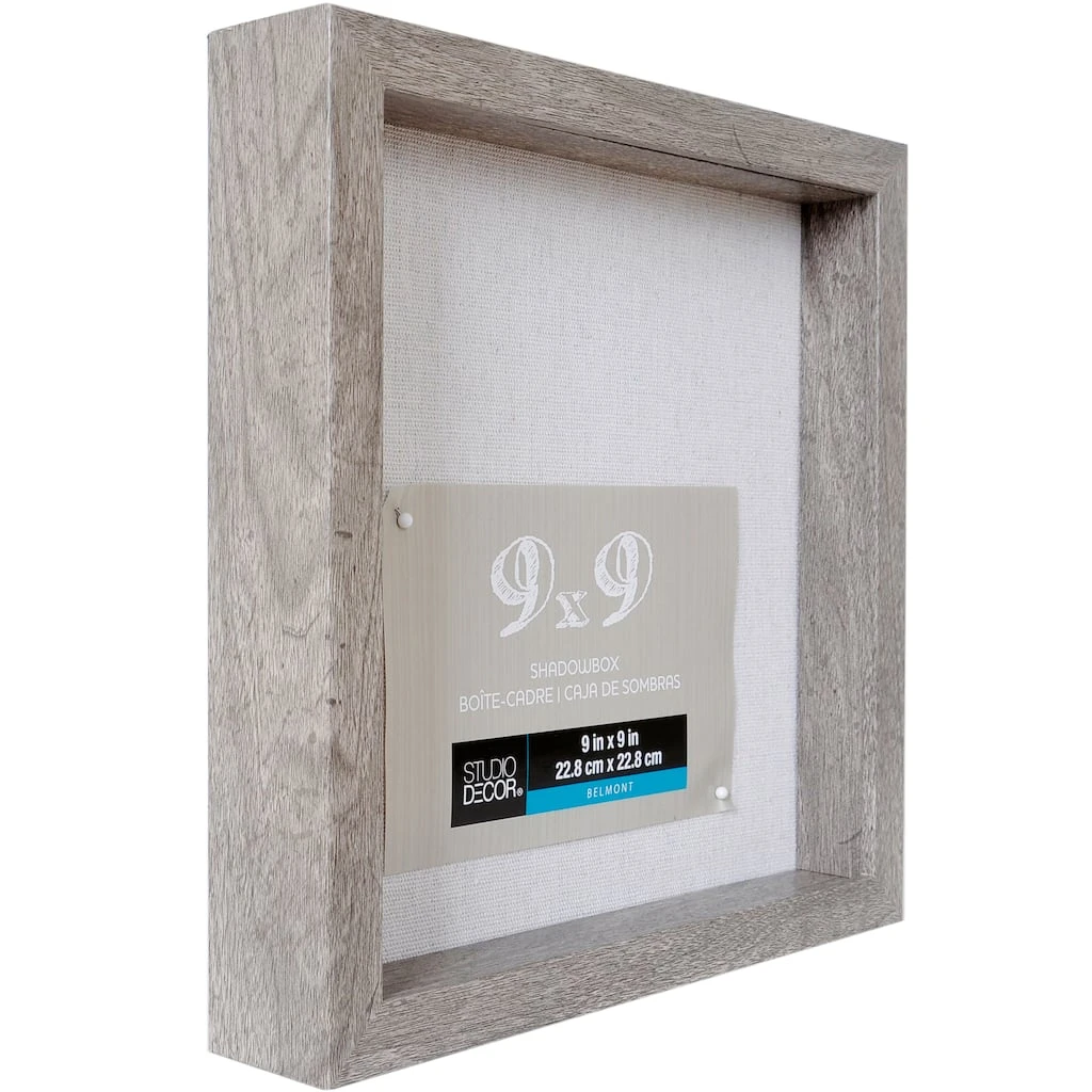 Brand new ✔️ Gray Belmont Shadow Box By Studio Décor® by Studio Decor ✨ 3 Brand new ✔️ Gray Belmont Shadow Box By Studio Décor® by Studio Decor ✨ - Image 3