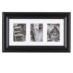 Wholesale 👏 Black 3-Opening Gallery Frame by Studio Décor® by Studio Decor ✨