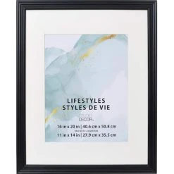 Deals 👍 Black Large Frame With Mat, Lifestyles™ by Studio Décor® by Studio Decor 😀 -Studio Decor shop 10477351 1 1