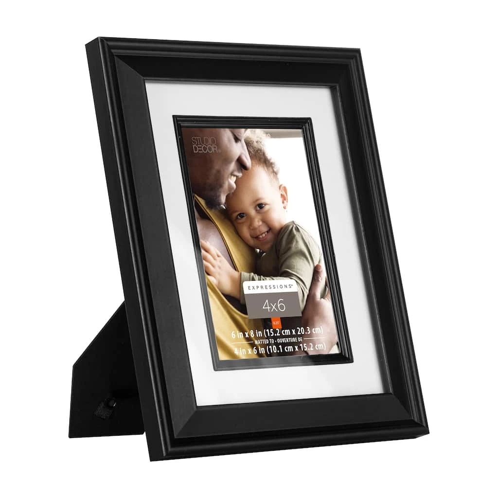 Cheapest ⌛ Black 4" x 6" Frame with Fillet, Expressions™ by Studio Décor® by Studio Decor ✨ 3 Cheapest ⌛ Black 4" x 6" Frame with Fillet, Expressions™ by Studio Décor® by Studio Decor ✨ - Image 3