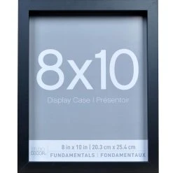 Promo 👏 9 Packs: 3 ct. (27 total) Black Fundamentals 8" x 10" Display Case by Studio Décor® by Studio Decor 🔥
