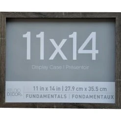 Best deal ❤️ 9 Packs: 2 ct. (18 total) Gray Fundamentals 11" x 14" Display Case by Studio Décor® by Studio Decor ⭐