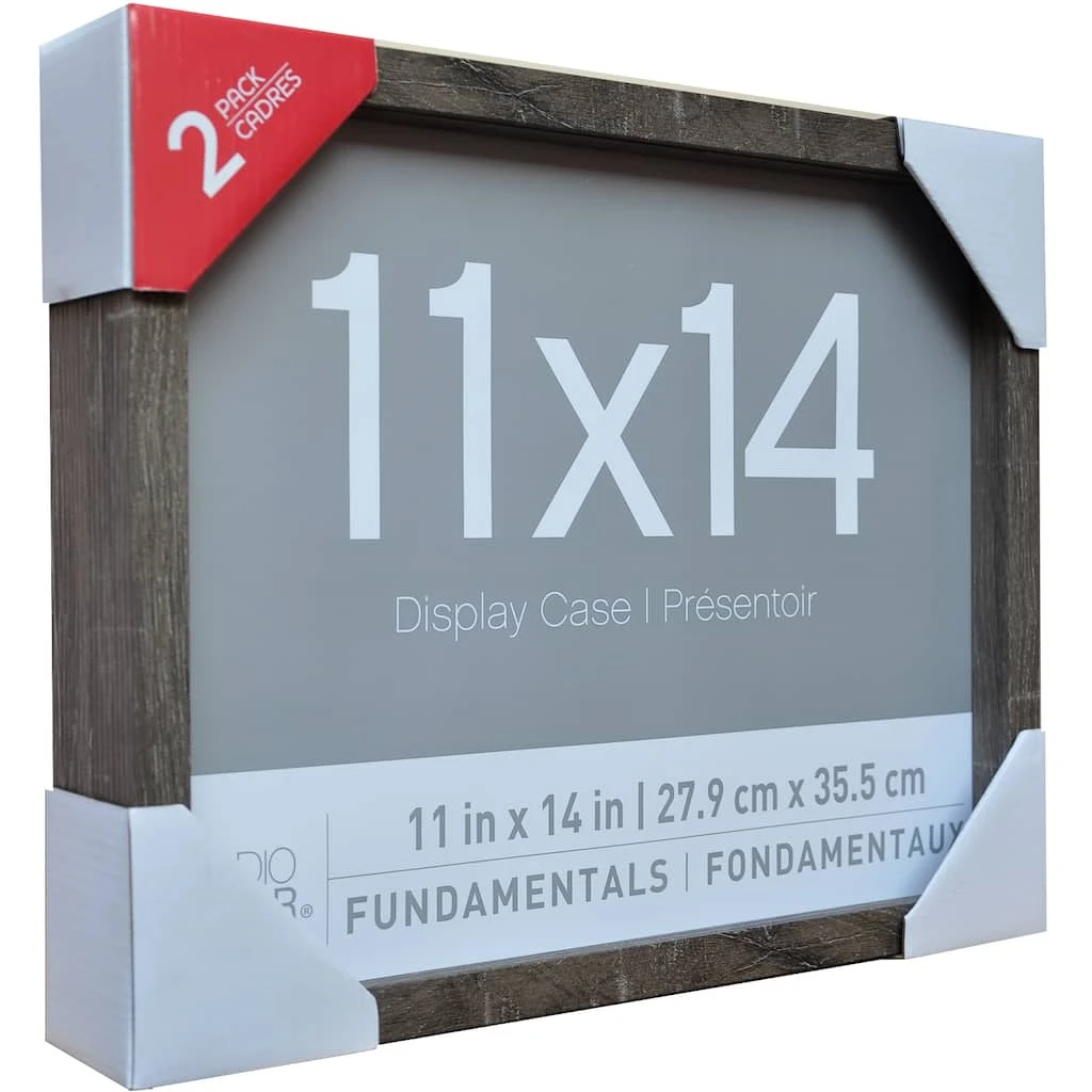 Best deal ❤️ 9 Packs: 2 ct. (18 total) Gray Fundamentals 11" x 14" Display Case by Studio Décor® by Studio Decor ⭐ 2 Best deal ❤️ 9 Packs: 2 ct. (18 total) Gray Fundamentals 11" x 14" Display Case by Studio Décor® by Studio Decor ⭐ - Image 2