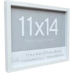 Buy 🎉 9 Packs: 2 ct. (18 total) White Fundamentals 11" x 14" Display Case by Studio Décor® by Studio Decor 🥰 -Studio Decor shop 10500661 2