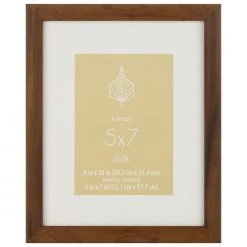 Flash Sale π Rustic Narrow Frame With Mat, Aspect by Studio Décor® by Studio Decor π