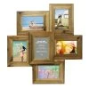 Buy ❤️ 6 Pack: 6 Opening Natural 4" x 6" Collage Frame by Studio Décor® by Studio Decor 😉