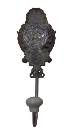 Coupon 🎉 Gray Knob Hook by Studio Décor® by Studio Decor ⌛