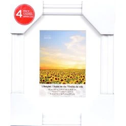 Wholesale 🛒 4 Packs: 4 ct. (16 total) White 5" x 7" Frame with Mat, Lifestyles by Studio Décor® by Studio Decor 😉 -Studio Decor shop 10536722