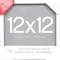 Flash Sale 👏 9 Packs: 2 ct. (18 total) White Fundamentals 12" x 12" Display Box by Studio Décor® by Studio Decor 🎉