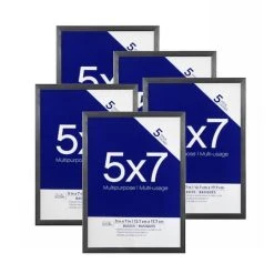 Deals 🔥 Basics Multipurpose Tabletop Frames By Studio Décor®, 5" x 7", 5-Pack by Studio Decor ✔️ -Studio Decor shop 10545443 1