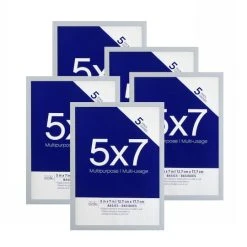 Deals 🔥 Basics Multipurpose Tabletop Frames By Studio Décor®, 5" x 7", 5-Pack by Studio Decor ✔️ -Studio Decor shop 10545444 1