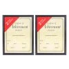 Best Sale ✔️ 2-Pack Black Document Frame, 8.5" x 11" By Studio Décor® by Studio Decor ⌛