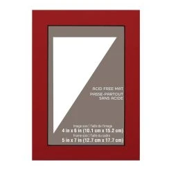 Best Pirce 💯 5" x 7" Black Core Mat By Studio Décor®, 4" x 6" Opening by Studio Decor ⭐