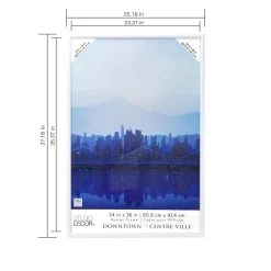Discount 🧨 White 24" x 36" Poster Frame by Studio Décor® by Studio Decor 👏 -Studio Decor shop 10546750 4
