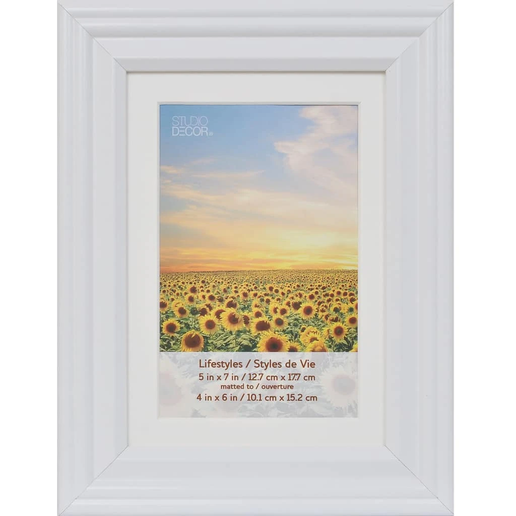 Deals π― White 4" x 6" Frame with Mat Lifestyles by Studio Decor®, 5 Pack π₯ 1 Deals π― White 4" x 6" Frame with Mat Lifestyles by Studio Decor®, 5 Pack π₯