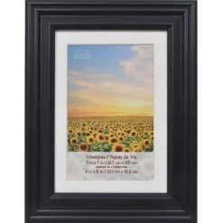 Top 10 π 8 Packs: 5 ct. (40 total) Black 4" x 6" Frame with Mat, Lifestyles by Studio Decor® π
