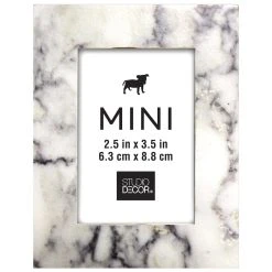 Discount 🌟 White Marble Mini Frame by Studio Décor® by Studio Decor ❤️