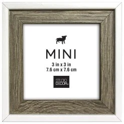 Discount 😀 Gray & White Mini Frame by Studio Décor® by Studio Decor 👏