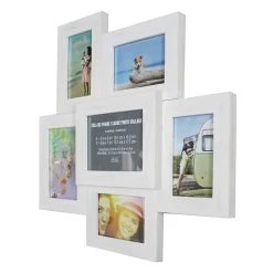 Promo ✔️ 6 Pack: 6 Opening White Collage Frame by Studio Décor® by Studio Decor 👏 -Studio Decor shop 10595103 3 1