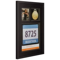 Hot Sale ⌛ 3-Opening Black Racing Bib Frame by Studio Décor® by Studio Decor ❤️ -Studio Decor shop 10595641 4