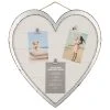 Discount ✔️ 6 Pack: 3 Opening Galvanized Heart 19" x 20" Collage Clip Frame by Studio Décor® by Studio Decor 🌟