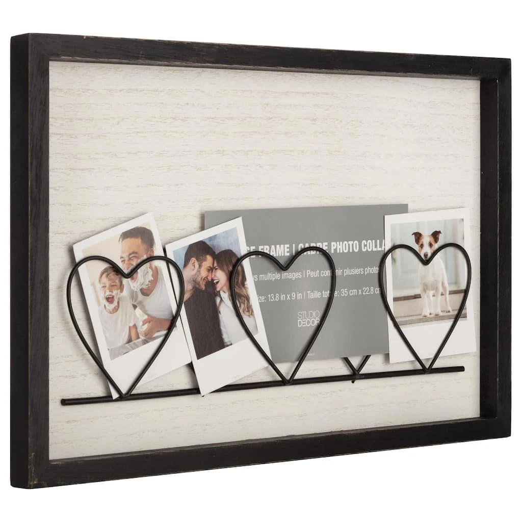 Outlet 🔥 5 Opening Black Wire Heart Collage Frame by Studio Décor® by Studio Decor ❤️ 3 Outlet 🔥 5 Opening Black Wire Heart Collage Frame by Studio Décor® by Studio Decor ❤️ - Image 3