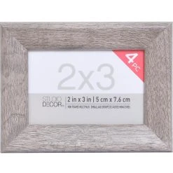 Coupon 🤩 Gray 2" x 3" Frames by Studio Décor® by Studio Decor ⌛