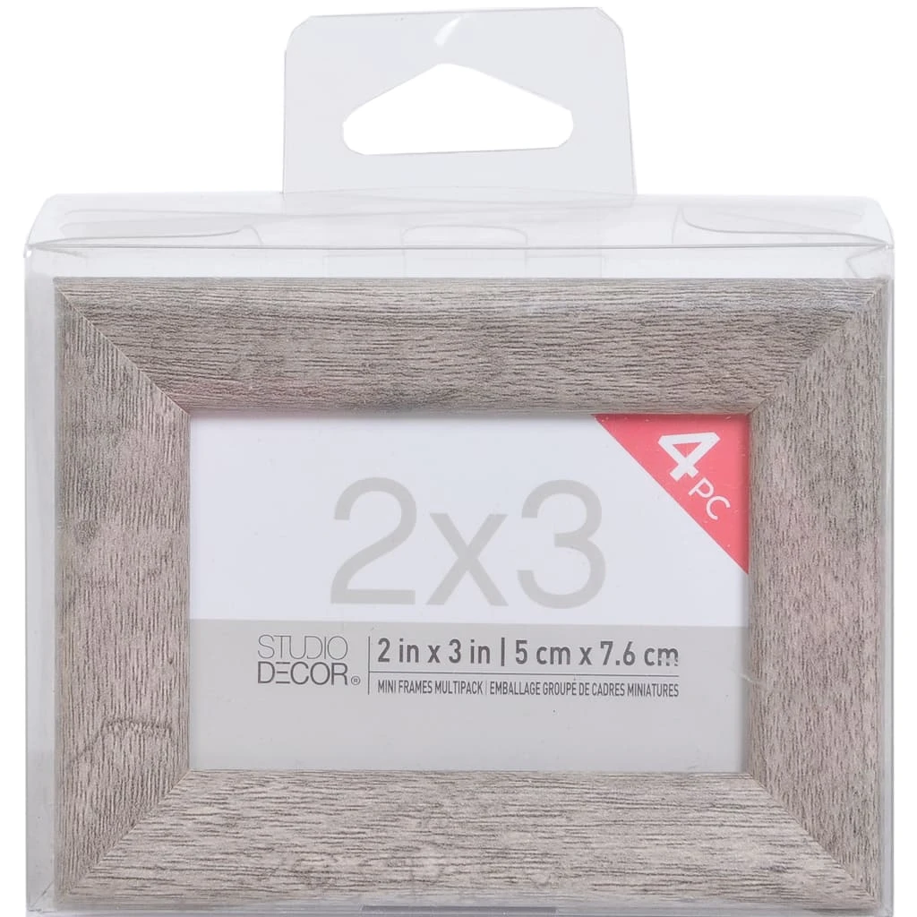 Brand new π 12 Packs: 4 ct. (48 total) Gray 2" x 3" Frame by Studio Décor® by Studio Decor π 3 Brand new π 12 Packs: 4 ct. (48 total) Gray 2" x 3" Frame by Studio Décor® by Studio Decor π - Image 3