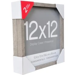 Brand new 👍 9 Packs: 2 ct. (18 total) Gray Fundamentals 12" x 12" Shadow Box by Studio Décor® by Studio Decor 🎁 -Studio Decor shop 10609860 6 1