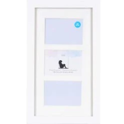 Promo ⌛ 3 Opening White Flat 2" x 3" Collage Frame, Simply Essentials™ by Studio Décor® by Studio Decor 😍