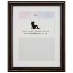 Wholesale ✨ 2 Opening Black Distressed 4" x 6" Collage Frame, Simply Essentials™ by Studio Décor® by Studio Decor 🛒