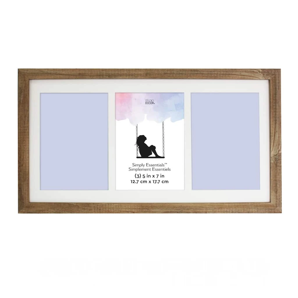 Flash Sale π 3 Opening Natural 5" x 7" Collage Frame, Simply Essentials™ by Studio Décor® by Studio Decor π― 1 Flash Sale π 3 Opening Natural 5" x 7" Collage Frame, Simply Essentials™ by Studio Décor® by Studio Decor π―