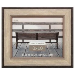 Budget ❤️ 6 Pack: Greige & Black 8" x 10" Frame, Home Collection by Studio Décor® by Studio Decor 💯
