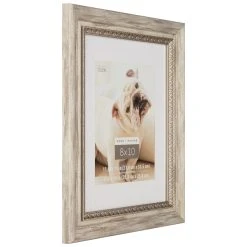 Brand new 🎁 Brown Whitewashed & Gold 8" x 10" Frame with Mat, Home by Studio Décor® by Studio Decor ✔️ -Studio Decor shop 10625002 6