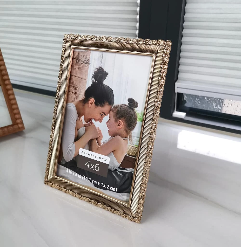 Flash Sale π Antique Gold Ornate 4" x 6" Frame, Expressions™ by Studio Décor® by Studio Decor π 6 Flash Sale π Antique Gold Ornate 4" x 6" Frame, Expressions™ by Studio Décor® by Studio Decor π - Image 6
