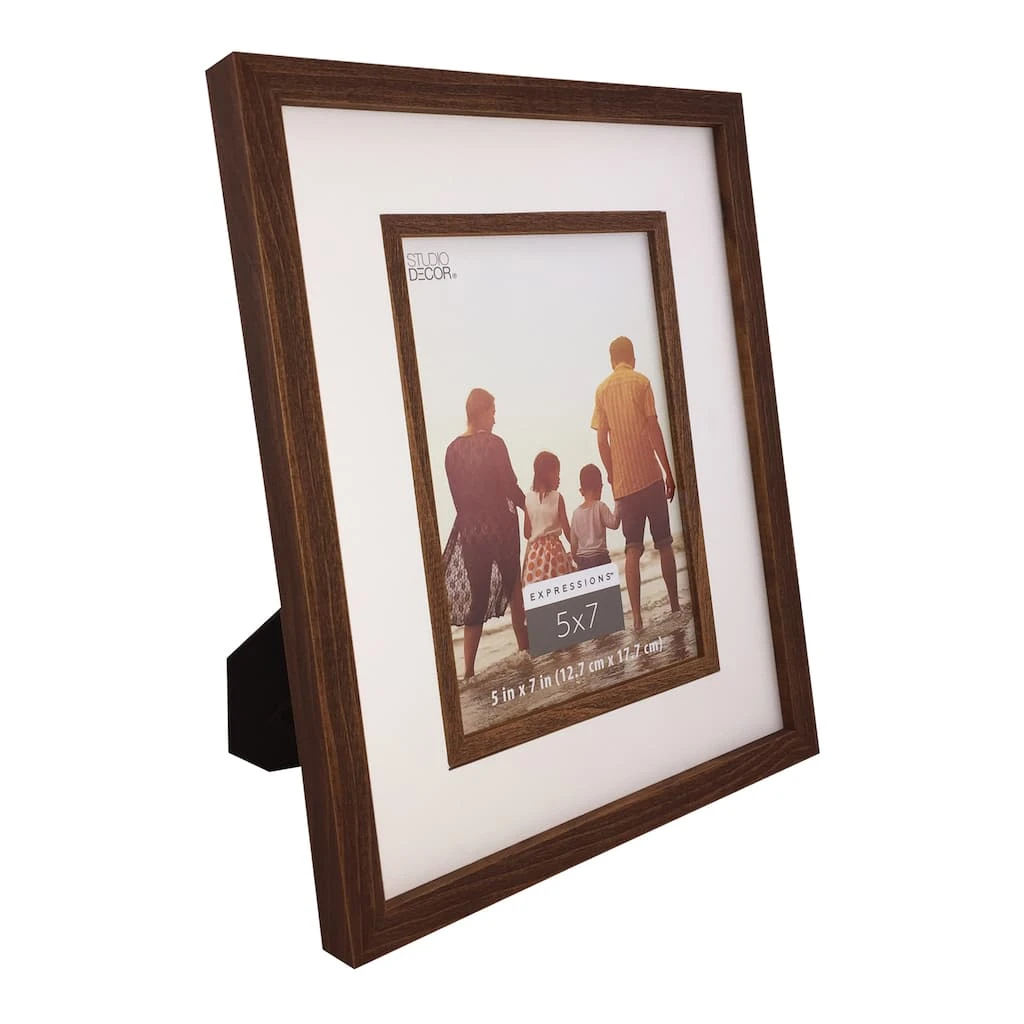 Cheapest π€© 12 Pack: Walnut 5" x 7" Frame with Fillet Mat, Expressions™ by Studio Décor® by Studio Decor β 2 Cheapest π€© 12 Pack: Walnut 5" x 7" Frame with Fillet Mat, Expressions™ by Studio Décor® by Studio Decor β - Image 2