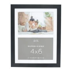 Flash Sale ✨ 12 Pack: 2 Opening Black 4" x 6" Collage Frame, Expressions™ by Studio Décor® by Studio Decor 😍