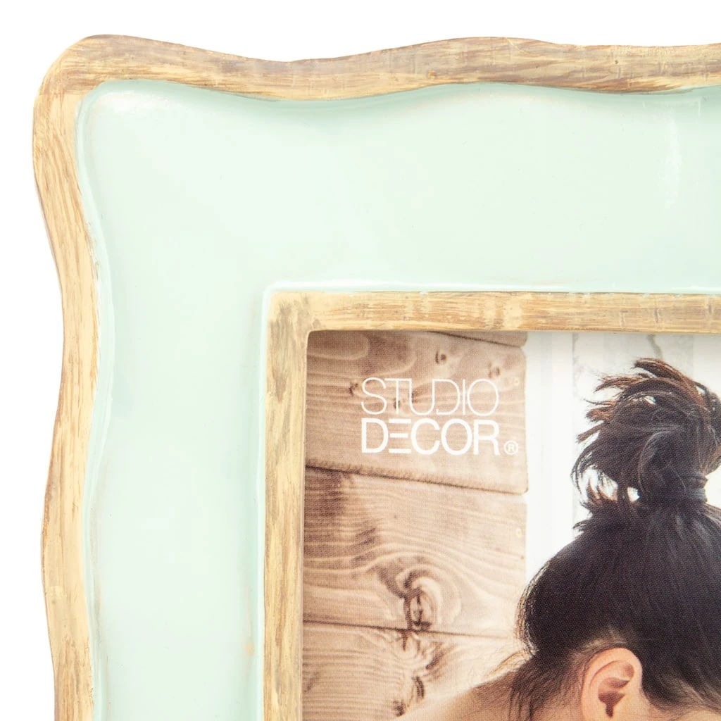 Flash Sale π₯° Green with Distressed Scallops 4" x 6" Frame, Expressions™ by Studio Décor® by Studio Decor π 2 Flash Sale π₯° Green with Distressed Scallops 4" x 6" Frame, Expressions™ by Studio Décor® by Studio Decor π - Image 2