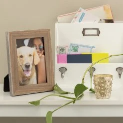 New 🎉 12 Pack: Faux Wood 5" x 7" Frame, Expressions™ by Studio Décor® by Studio Decor 🌟 -Studio Decor shop 10625244 5 1