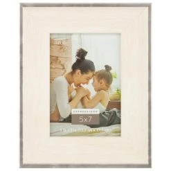 Cheapest β 12 Pack: White with Silver Edges 5" x 7" Frame, Expressions™ by Studio Décor® by Studio Decor π