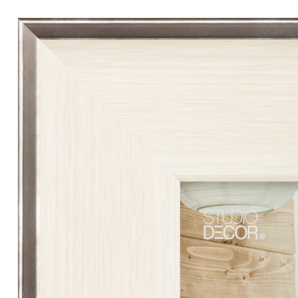 Cheapest β 12 Pack: White with Silver Edges 5" x 7" Frame, Expressions™ by Studio Décor® by Studio Decor π 2 Cheapest β 12 Pack: White with Silver Edges 5" x 7" Frame, Expressions™ by Studio Décor® by Studio Decor π - Image 2