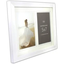 Outlet ⭐ 12 Pack: 2 Opening White 5" x 7" Collage Frame, Expressions™ by Studio Décor® by Studio Decor ⭐ -Studio Decor shop 10625248 3 1