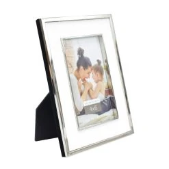 Best deal 😍 Silver with White Fabric 4" x 6" Frame, Expressions™ by Studio Décor® by Studio Decor ❤️ -Studio Decor shop 10625310 6