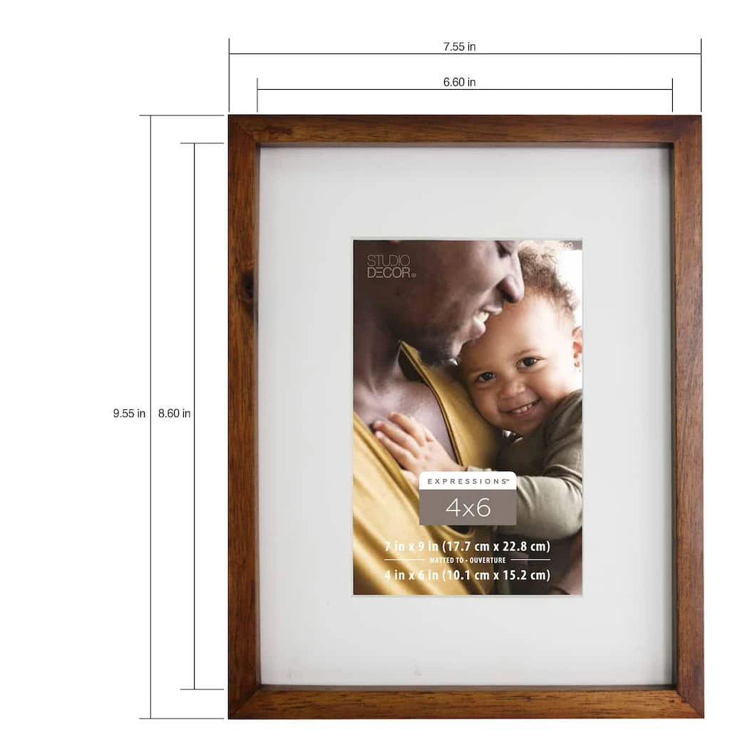 Coupon 🧨 12 Pack: Walnut Thin 4" x 6" Frame, Expressions™ by Studio Décor® by Studio Decor ✔️ 3 Coupon 🧨 12 Pack: Walnut Thin 4" x 6" Frame, Expressions™ by Studio Décor® by Studio Decor ✔️ - Image 3