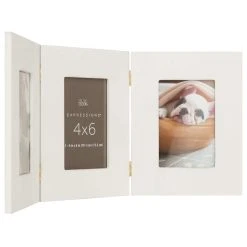 Best Pirce 👏 White 4" x 6" Triple Frame, Expressions™ by Studio Décor® by Studio Decor 🎁 -Studio Decor shop 10625356 3