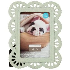 Discount β Sage Scalloped 4" x 6" Frame, Expressions™ by Studio Décor® by Studio Decor β¨